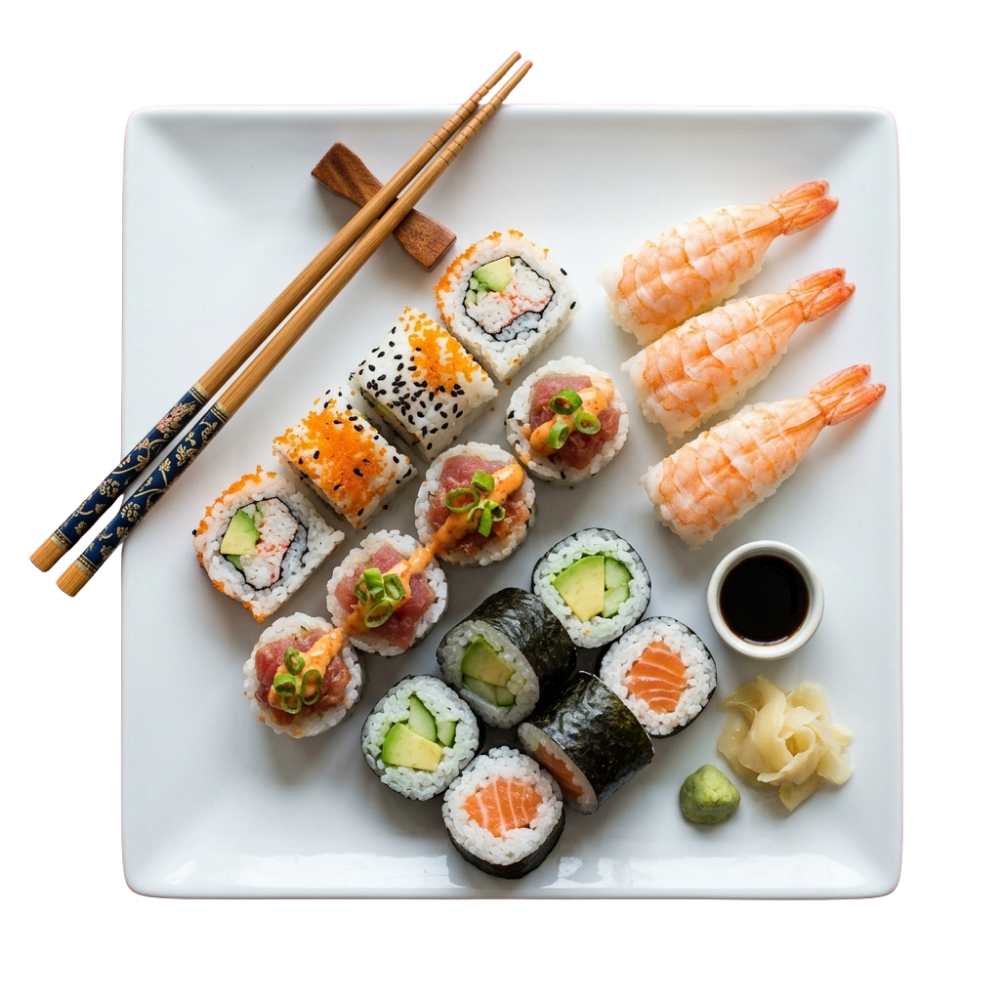 Fresh sushi delivery